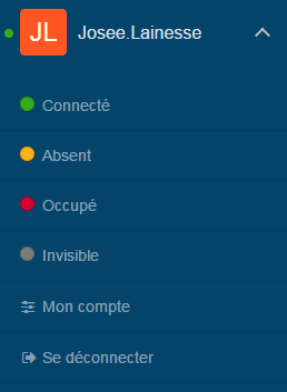 Rocket Menu Paramètres